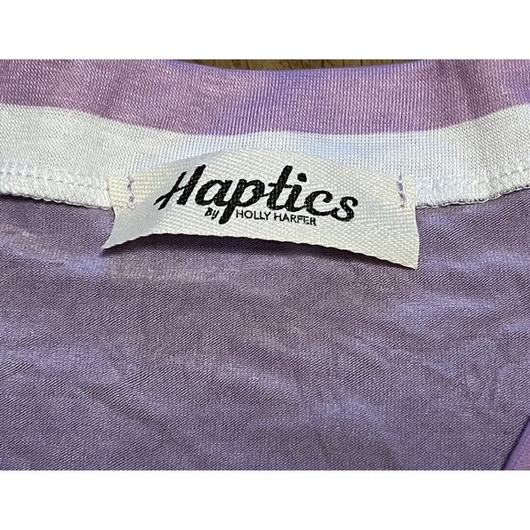 Haptics By Holly Harper Plus Short Sleeve shirt Tunic colorful‎ Size Small - Picture 3 of 6